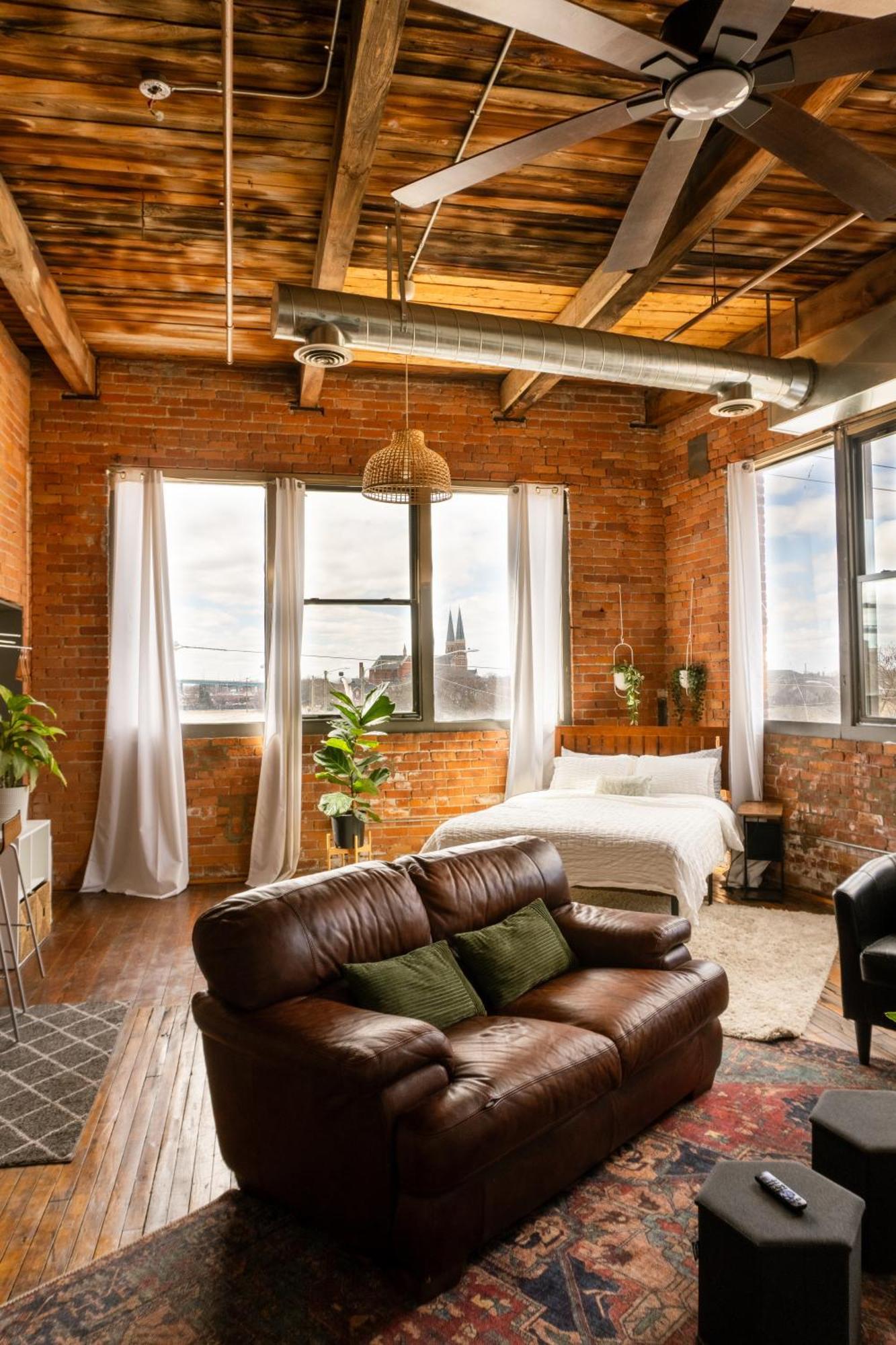 420 Friendly Canada Bridge View Loft Downtown Free Parking Detroit Dış mekan fotoğraf